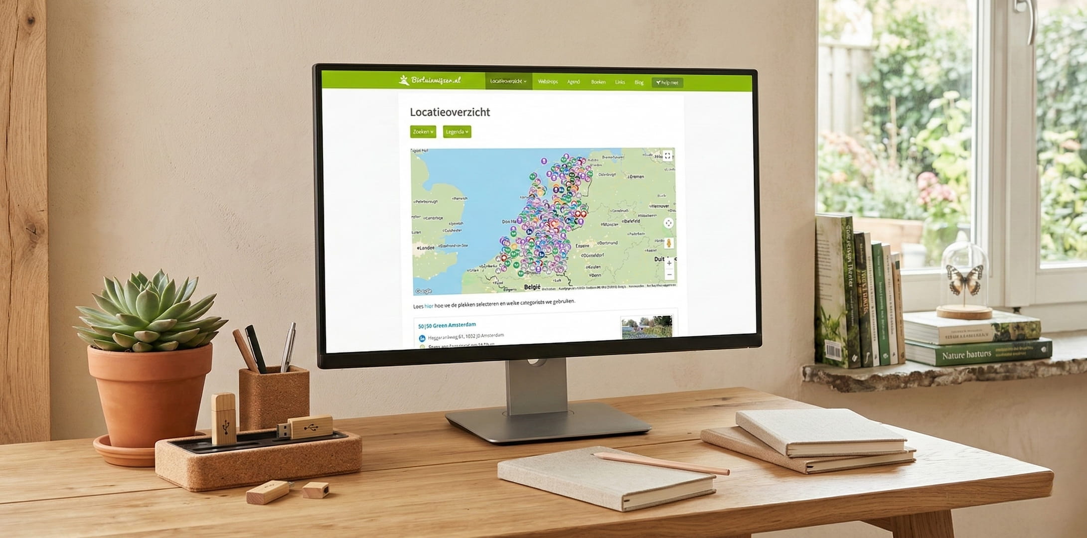 Biotuinwijzer project cover